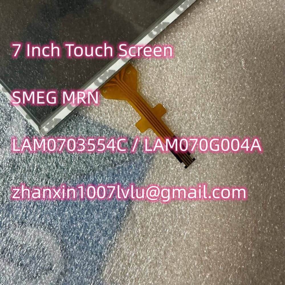 NEW 7 Inch 4 Pins Touch Screen Glass Digitizer For LAM0703554C LAM070G004A GCX156AKM-E Car CD Media Player GPS Navigation Radio