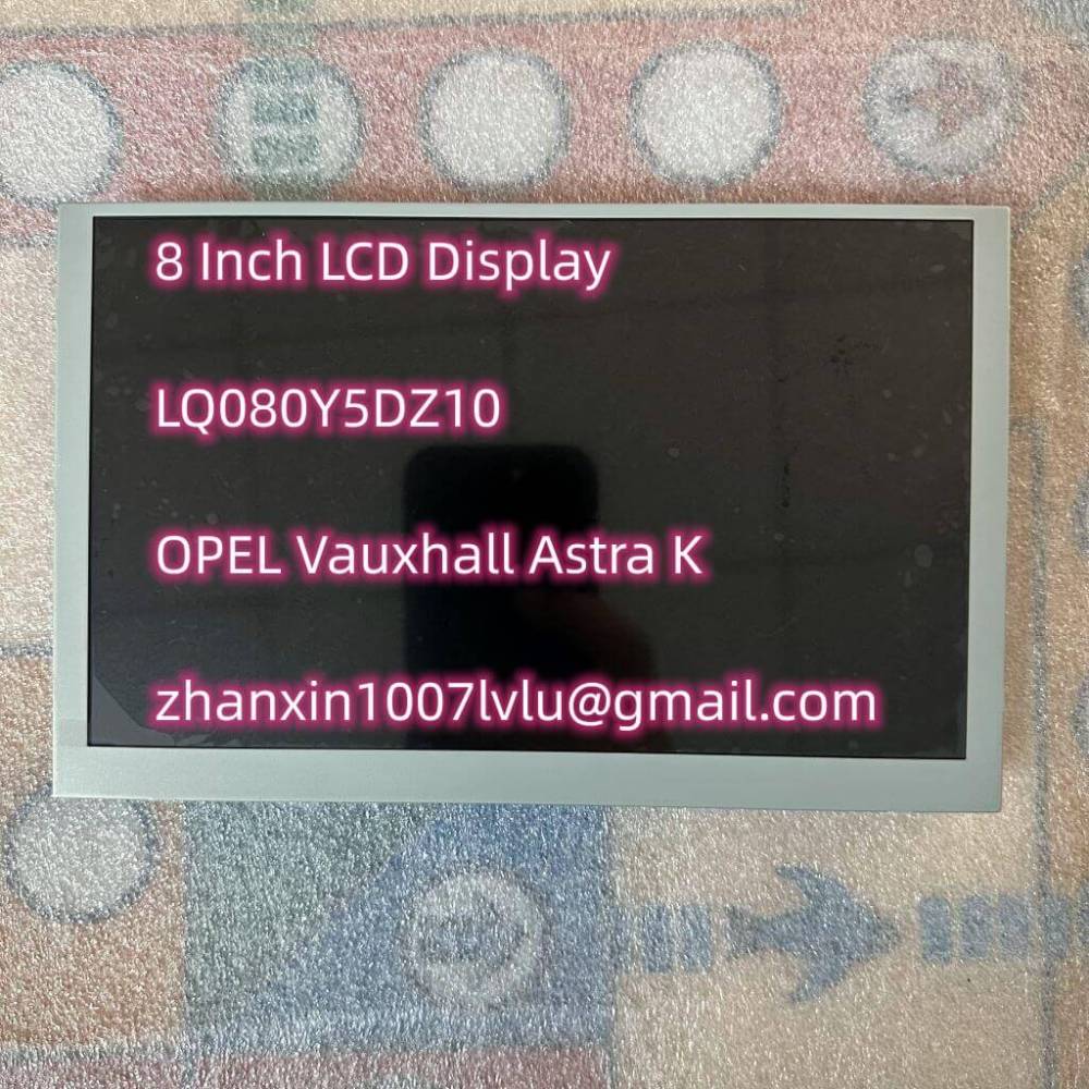 New 8.0 Inch 60 Pins Replace LCD Display LQ080Y5DZ10 For Opel Navi 900 IntelliLink Car Audio Multimedia Player Navigation Radio