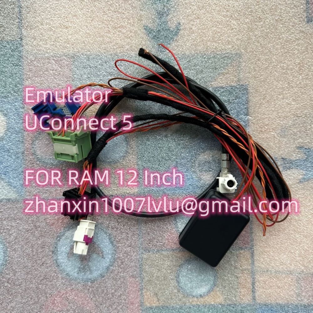 Emulator For Harman Uconnect 5 12 Inch LCD Display Dodge RAM 1500 2500 3500 Radio Test Bench Tools