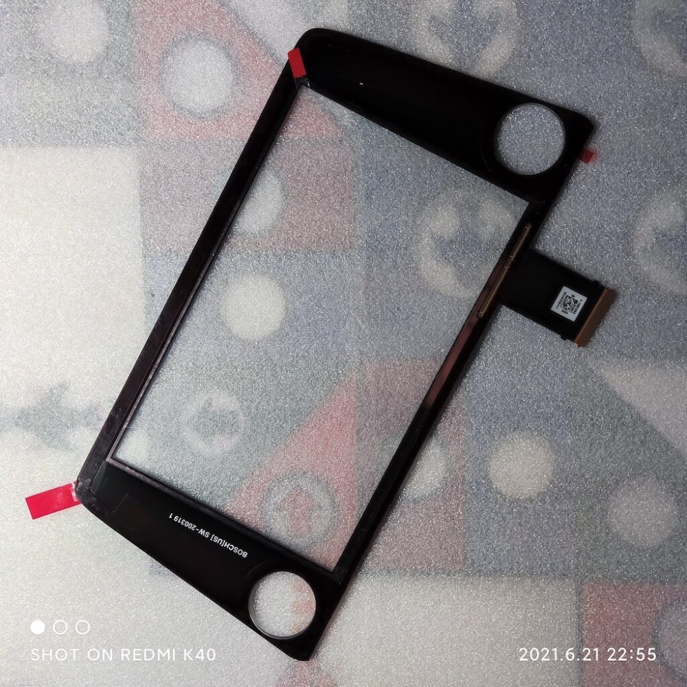 Original 8 Inch 50 Pins Glass Touch Screen Glass Digitizer Lens For Nissan LG INNOTEK 1942 Car Audio Media Player GPS Navigation