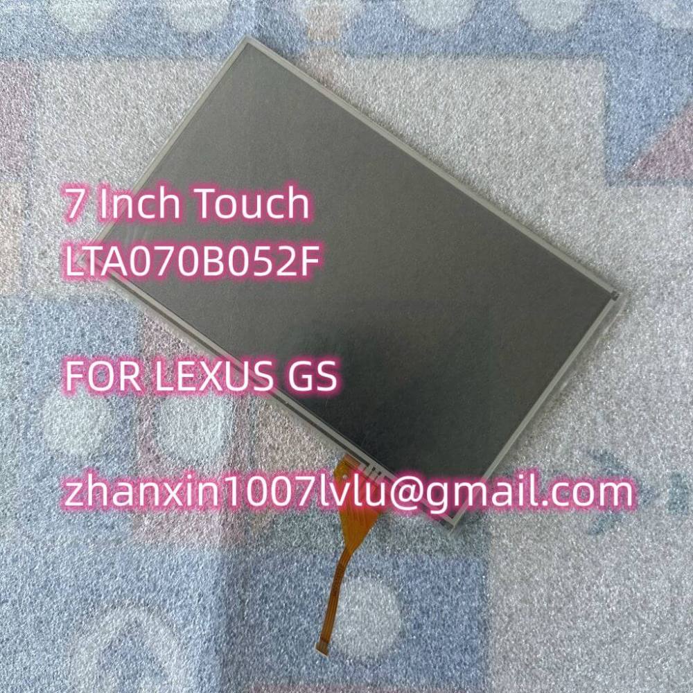 New 7 Inch 4 Pins TOUCH SCREEN LTA0701B052F For Lexus GS300 GS350 GS430 GS450H GS460 Car CD Radio Multimedia Player Navigation
