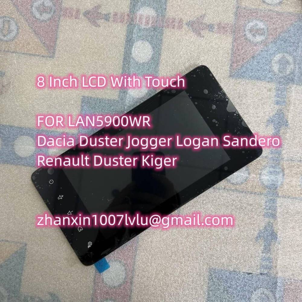 OEM New 8 Inch LCD Display With Touch Screen For Renault Dacia LAN5900WR 2020-2023 Car Audio Multimedia Player Navigation Radio