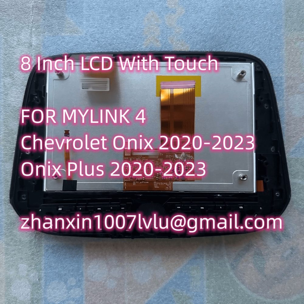 NEW OEM 8 Inch LCD Display With Touch Screen For Chevrolet Onix Plus Tracker MYLINK Car Multimedia Player Navigation Raido