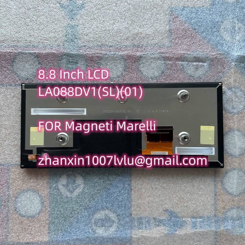 NEW Original 8.8 Inch LA088DV1(SL)(01) Replacement LCD Display For Magneti Marelli Special Instrument of Race Car