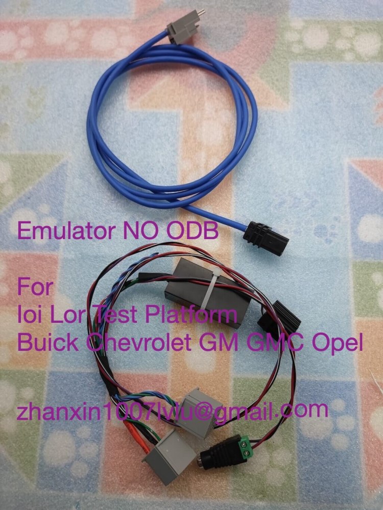 Emulator Decoder With OBD For IOI IOR Test Cable Platform GM GMC Buick Cadillac Chevrolet Opel Car Radio Test Bench Tools