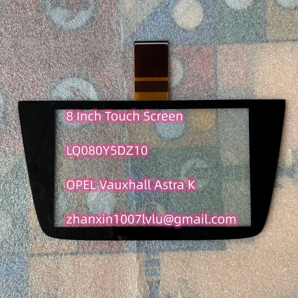 New 8'' Touch Screen Glass Digitizer LQ080Y5DZ10 For Opel Navi 900 IntelliLink Car CD Audio Multimedia Player Navigation Radio