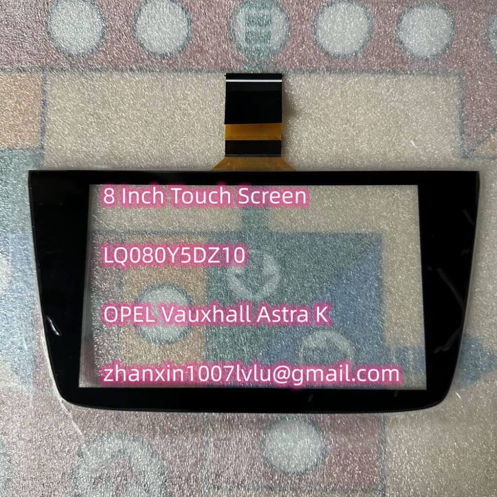 New 8'' Touch Screen Glass Digitizer LQ080Y5DZ10 For Opel Navi 900 IntelliLink Car CD Audio Multimedia Player Navigation Radio
