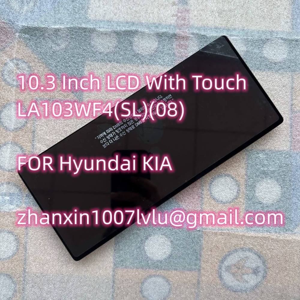 Original 10.3 Inch LA103WF4(SL)(08) Replacement LCD With Touch Screen For KIA Car CD Multimedia Player Navigation Radio