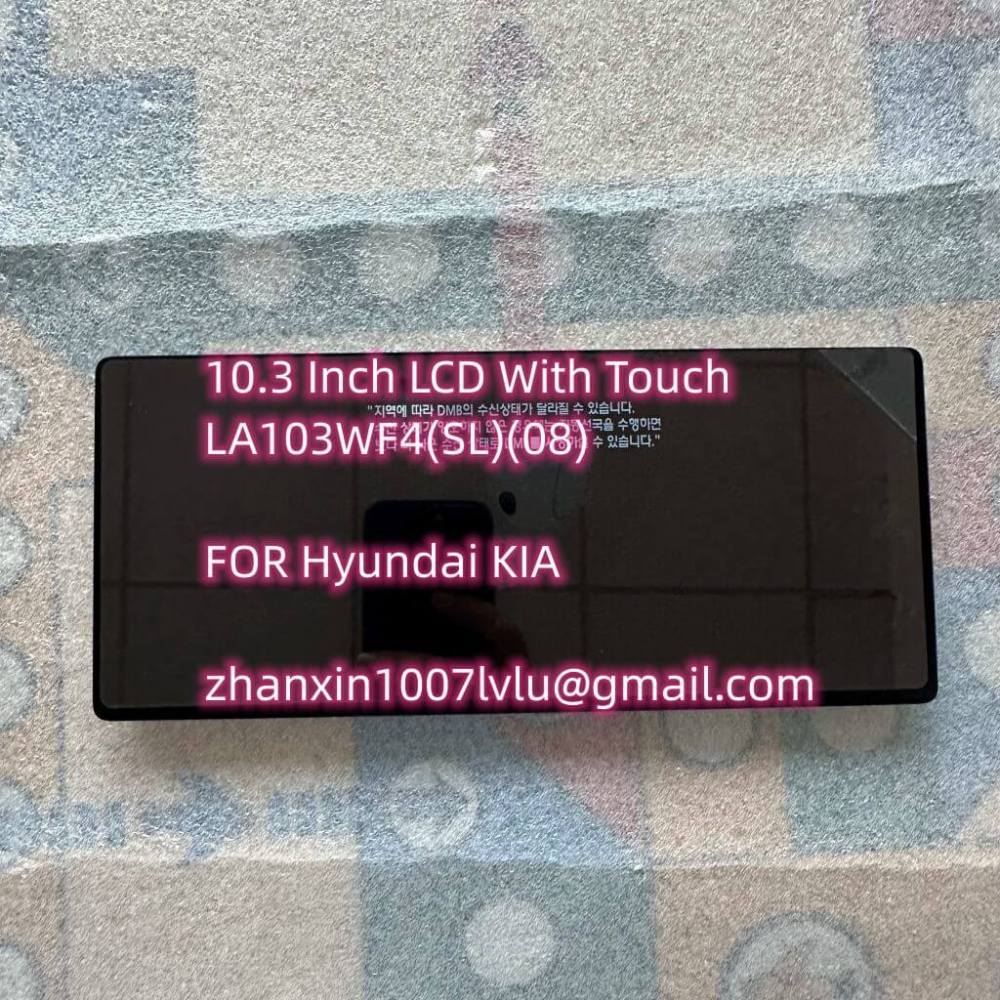 Original 10.3 Inch LA103WF4(SL)(08) Replacement LCD With Touch Screen For KIA Car CD Multimedia Player Navigation Radio