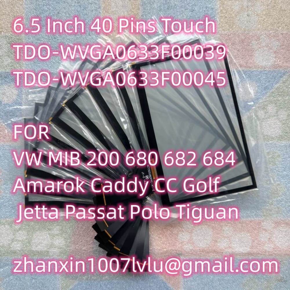 Wholesale 10 PCS 6.5 Inch Touch Screen TDO-WVGA0633F00039 WVGA0633F00045 For VW MIB 2 Car Multimedia Player Navigation Radio