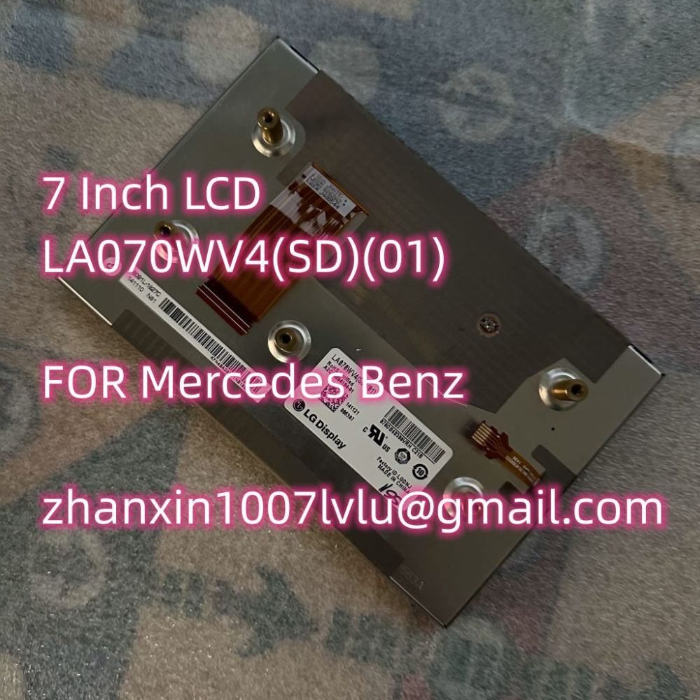 Original New 7 Inch LCD Display LA070VW4(SL)(01) For Mercedes Car Audio Multimedia Player Navigation Radio