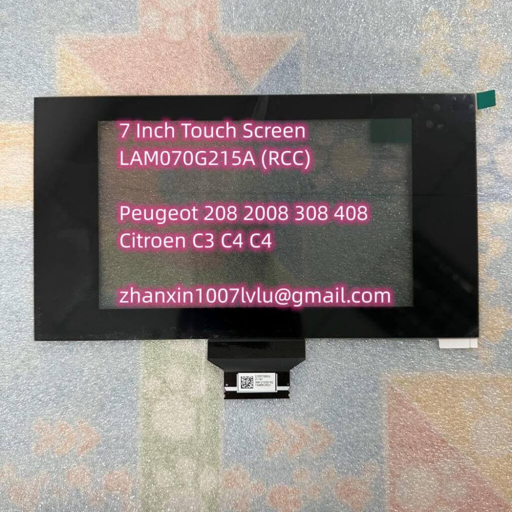 Wholesale Original 7 Inch 61 Pins Touch Screen For 2019-2021 Peugeot Citroen RCC Car DVD Audio Multimedia Navigation Radio