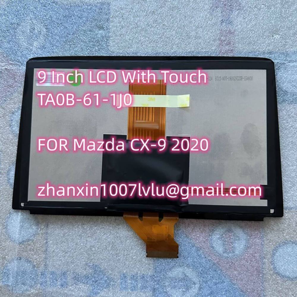 Brand New Original 9 Inch LCD Display With Touch Screen TA0B-61-1J0 For Mazda CX-9 2020 Car CD Audio Radio Navigation