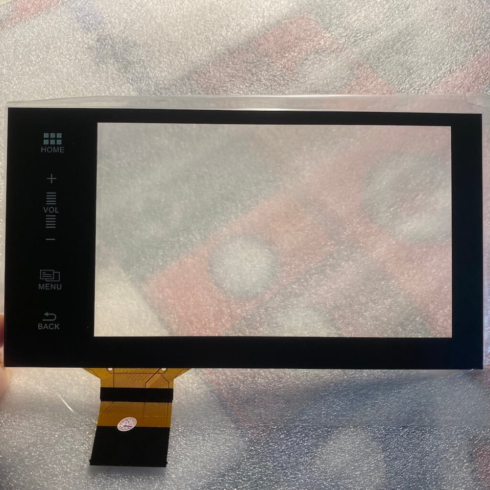 7 Inch 60 Pins Touch Screen Glass Digitizer LA070WV6SL01 For Honda Car DVD Audio Radio Multimedia Player GPS Navigation