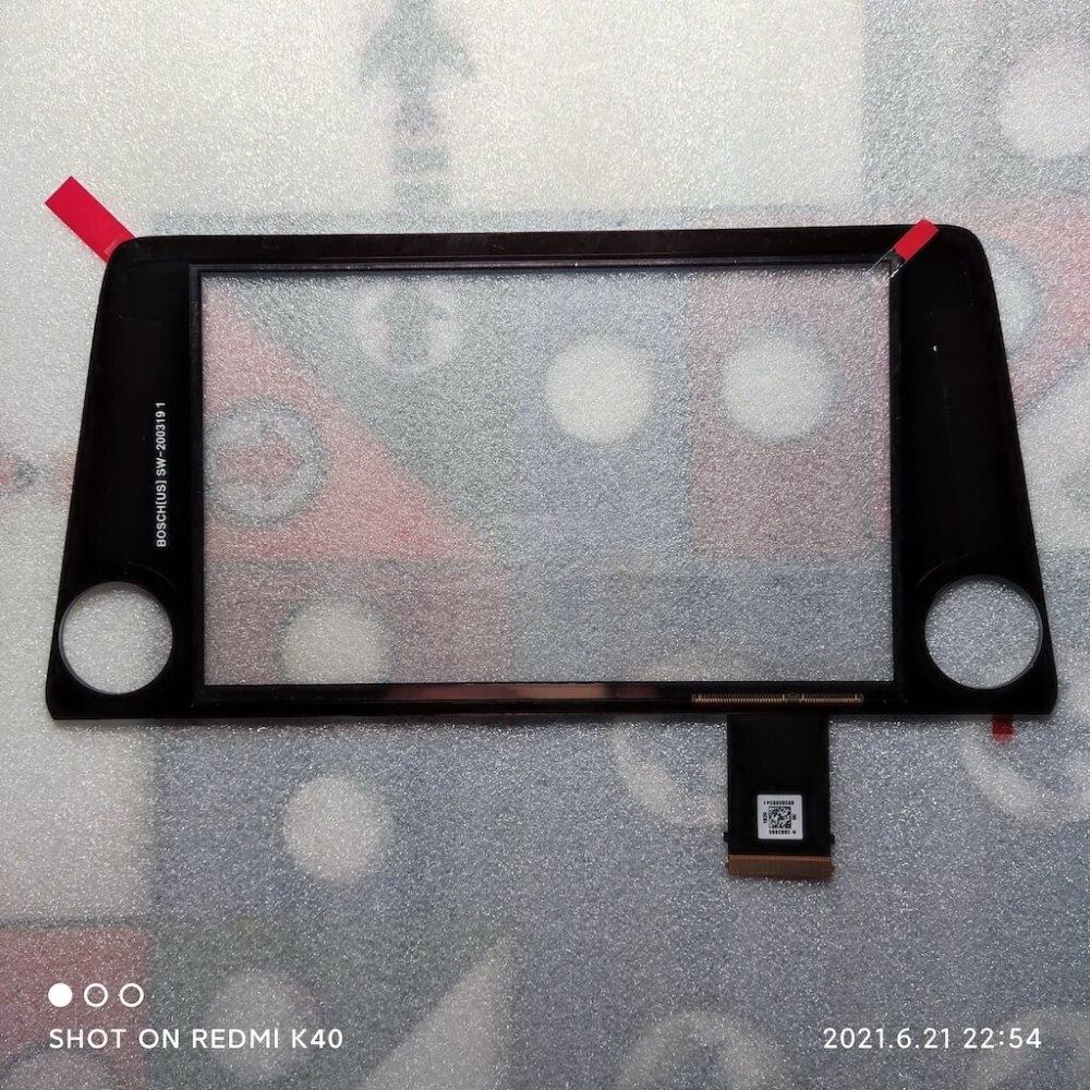 Original 8 Inch 50 Pins Glass Touch Screen Glass Digitizer Lens For Nissan LG INNOTEK 1942 Car Audio Media Player GPS Navigation
