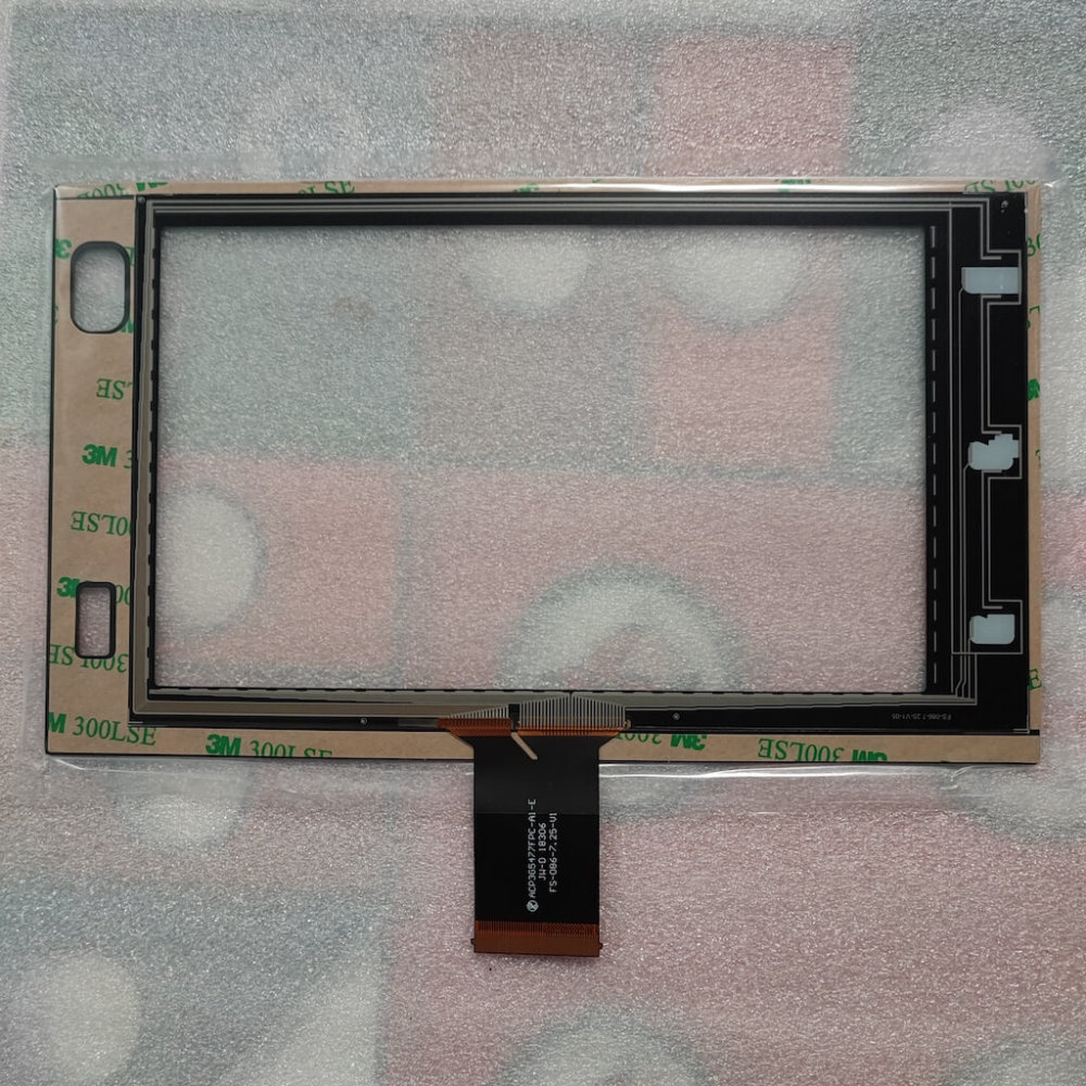 7 Inch 50 Pin Black Touch Screen Glass Digitizer For Peugeot 208 2008 Citroën C4 Lounge Car DVD Radio Player GPS Navigation