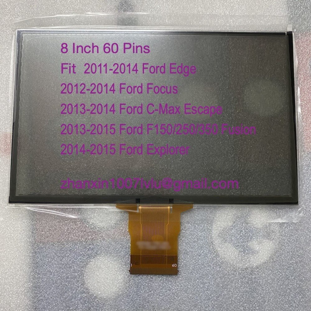 New 8'' 60 Pins Touch Screen And LCD Display Fit 2013-2014 Ford C-Max Escape Car Audio Radio Multimedia Player GPS Navigation