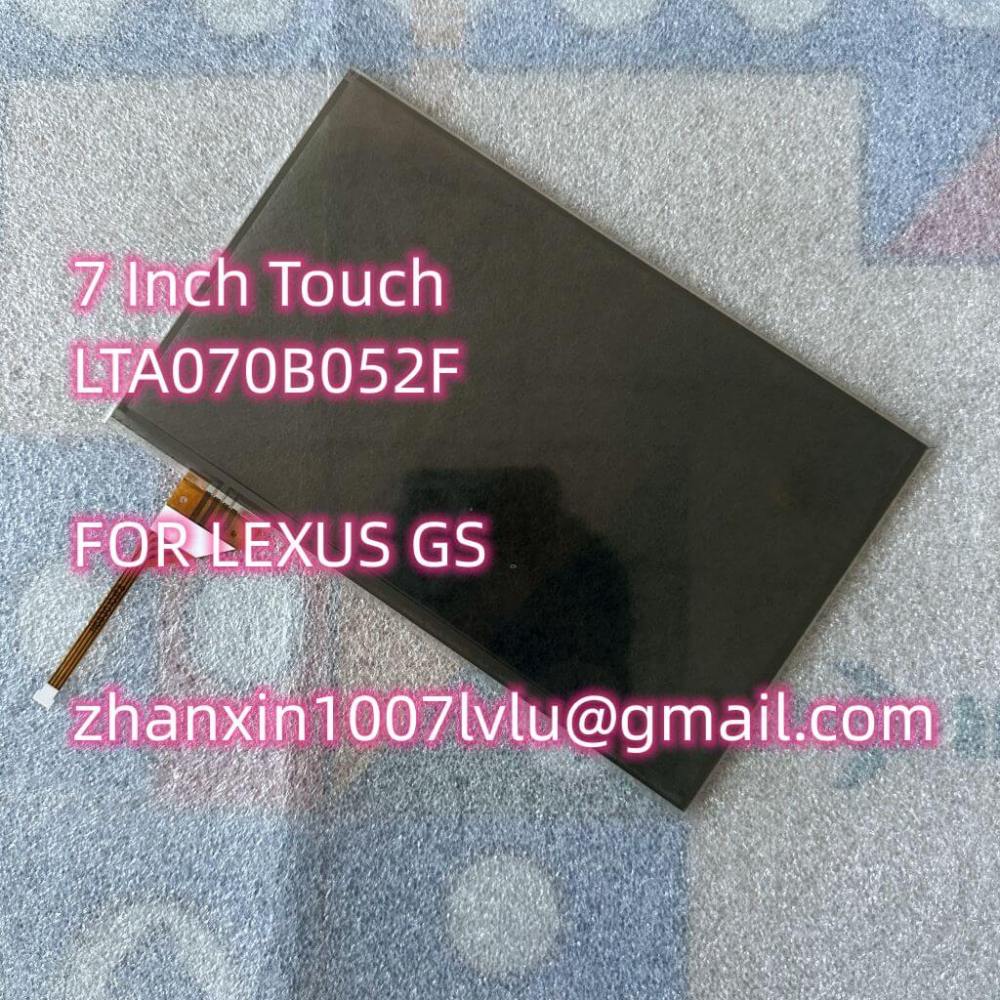 New 7 Inch 4 Pins TOUCH SCREEN LTA0701B052F For Lexus GS300 GS350 GS430 GS450H GS460 Car CD Radio Multimedia Player Navigation