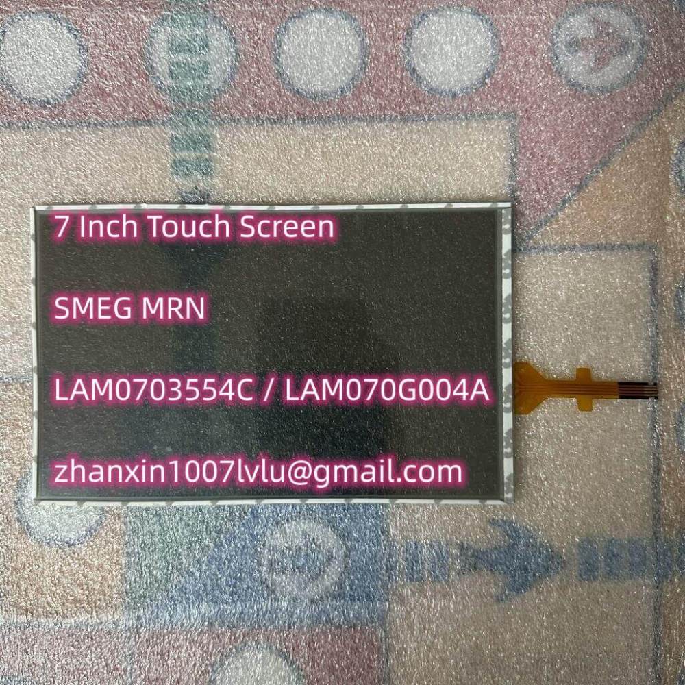 NEW 7 Inch 4 Pins Touch Screen Glass Digitizer For LAM0703554C LAM070G004A GCX156AKM-E Car CD Media Player GPS Navigation Radio