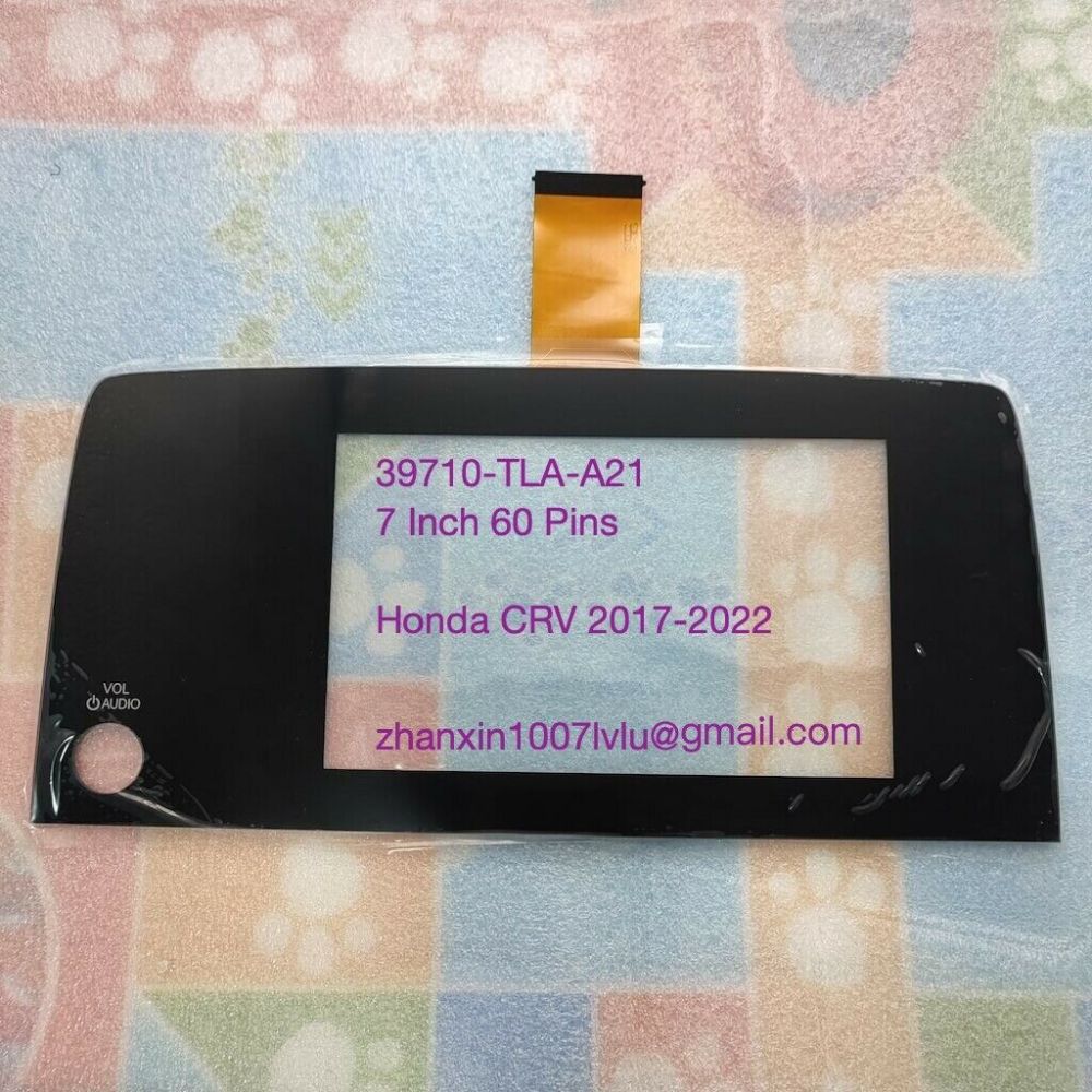 New 7 Inch 60 Pins Touch Screen 39710-TLA-A21 For 2017-2021 Honda CRV Car CD Audio Multimedia Player Navigation Radio