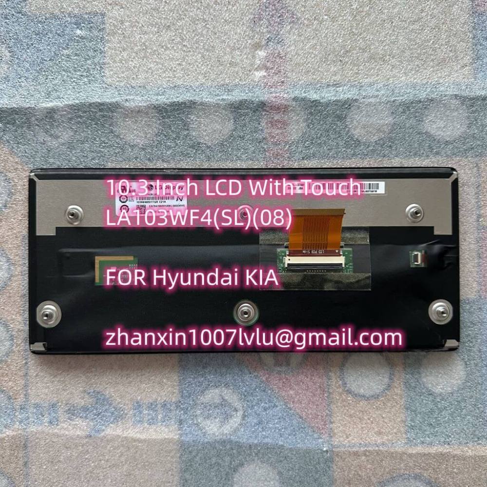Original 10.3 Inch LA103WF4(SL)(08) Replacement LCD With Touch Screen For Hyundai Car CD Multimedia Player Navigation Radio