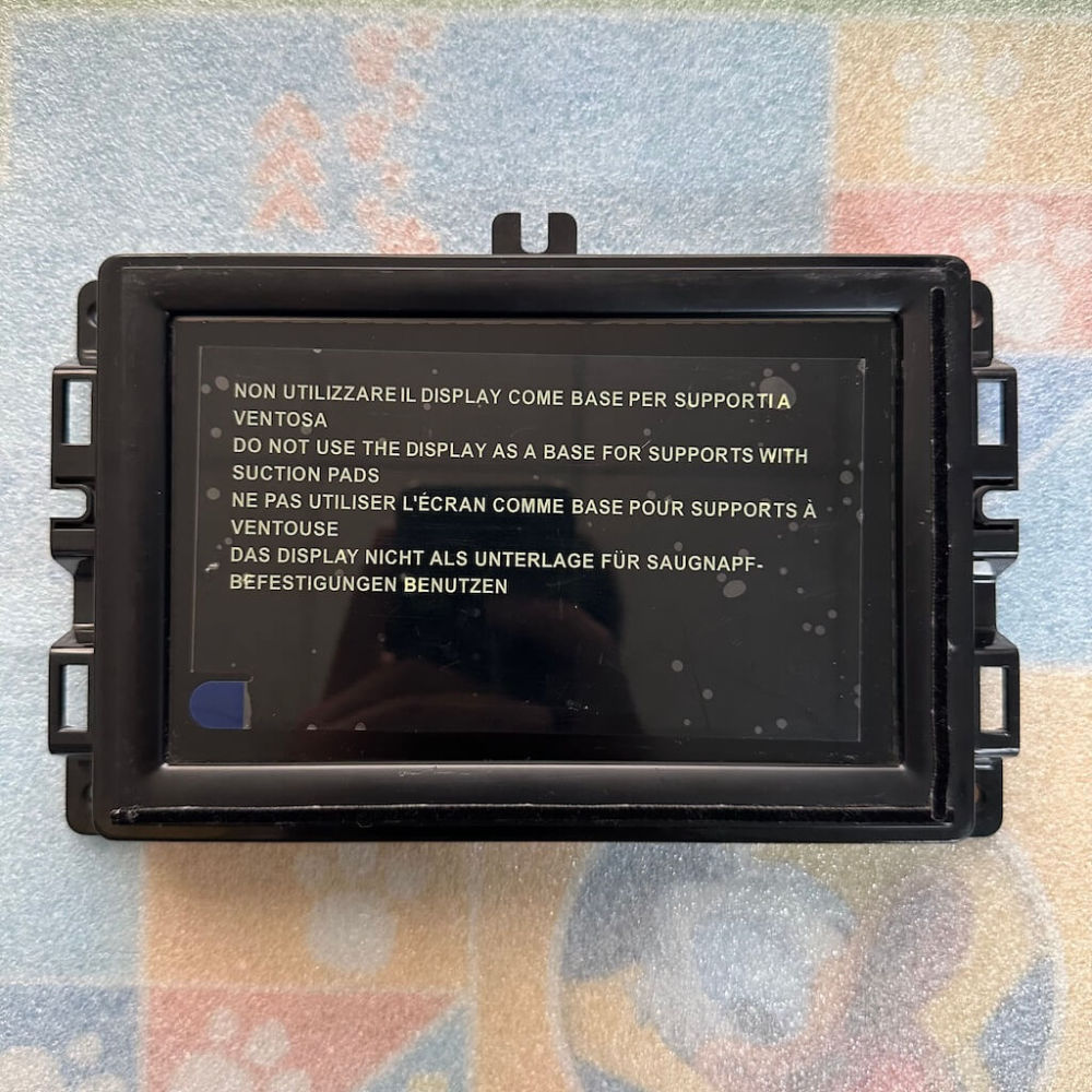 LCD Display With Touch Screen 7 Inch 40 Pin TDO-WXGA0700K00033 For 2017-2021 JEEP Compass Renegade Car CD Audio Radio Navigation