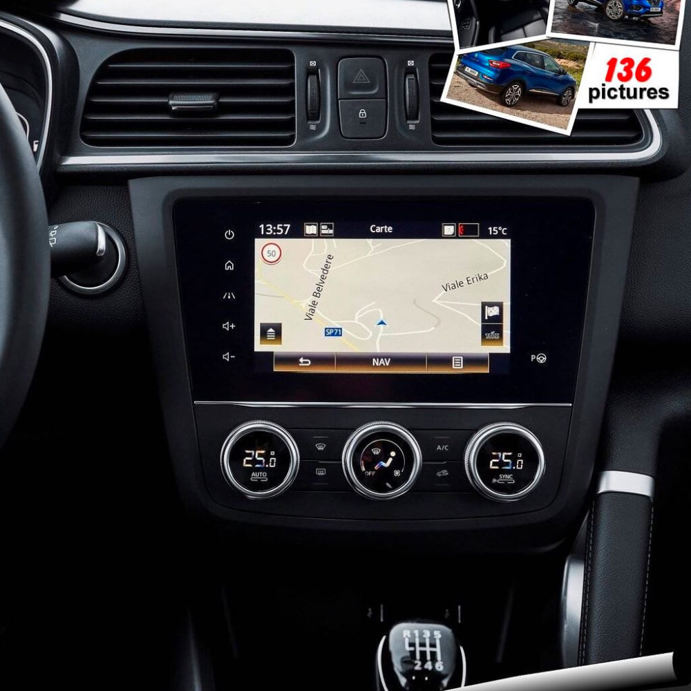 New 7 Inch 64 Pins Touch Screen Glass Digitizer For 2018 2019 2020 2021 Renault Kajar Car DVD Multimedia Player Navigation Radio