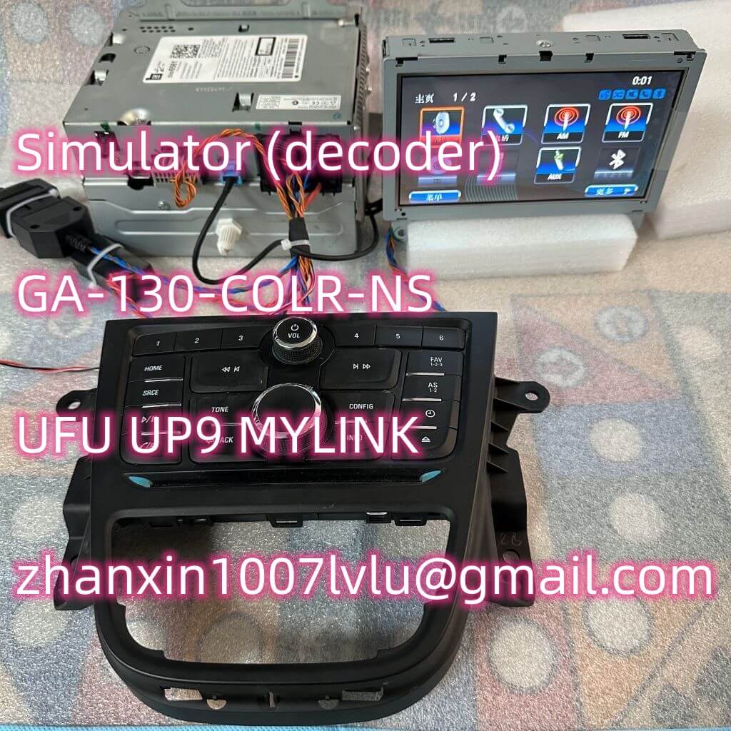 Emulator Decoder With OBD For UFU UP9 MYLINK Test Cable Platform GM GMC ...