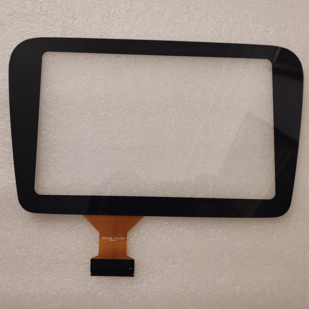 8.0 Inch 60 Pins Touch Screen Panel Digitizer Lens For LQ080Y5DZ06 Car DVD Audio Player GPS Navigation LCD