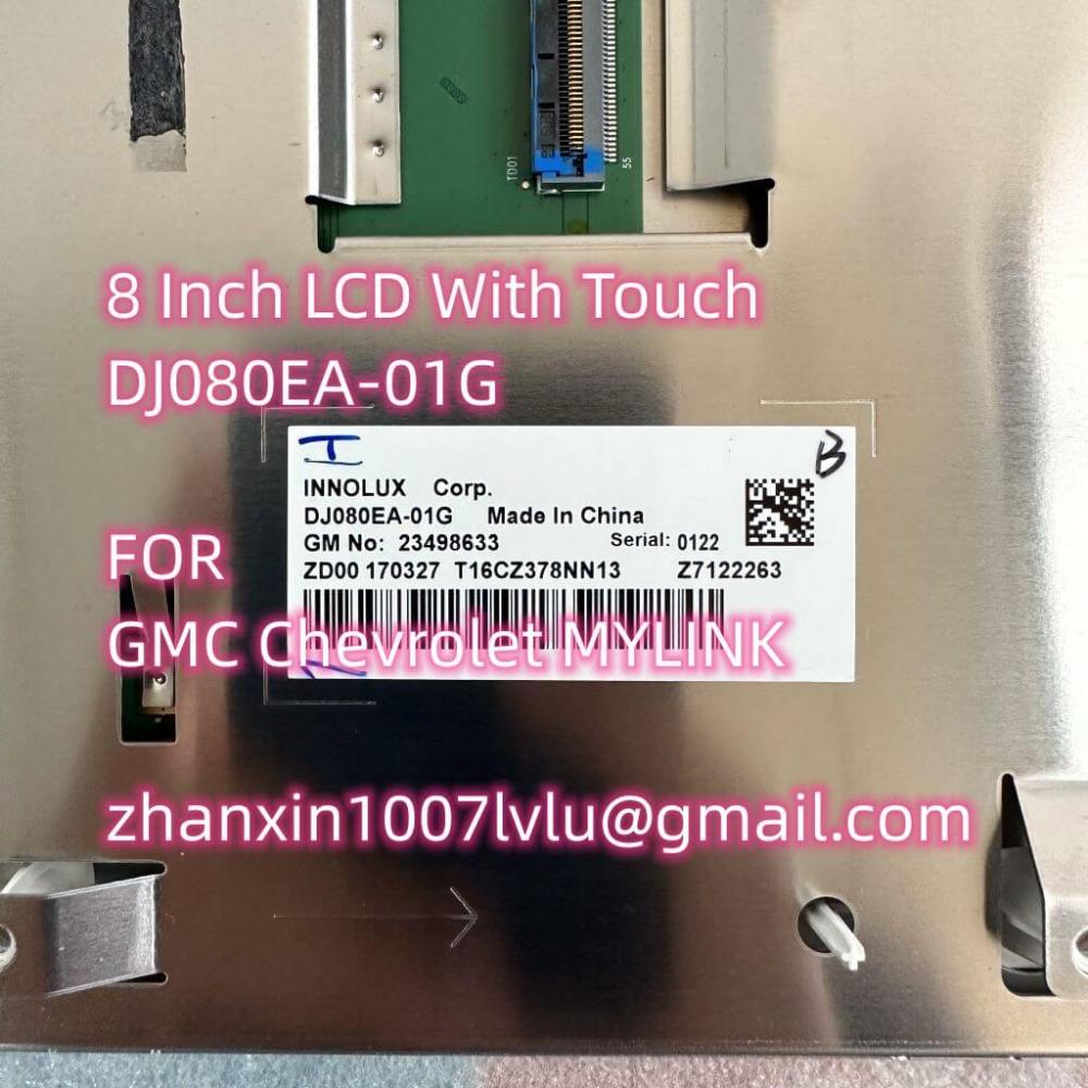 8 Inch LCD With Touch DJ080EA-01G For Chevrolet Tahoe Silverado Trailblaze S10 GMC MYLINK Car Multimedia Player Navigation Raido