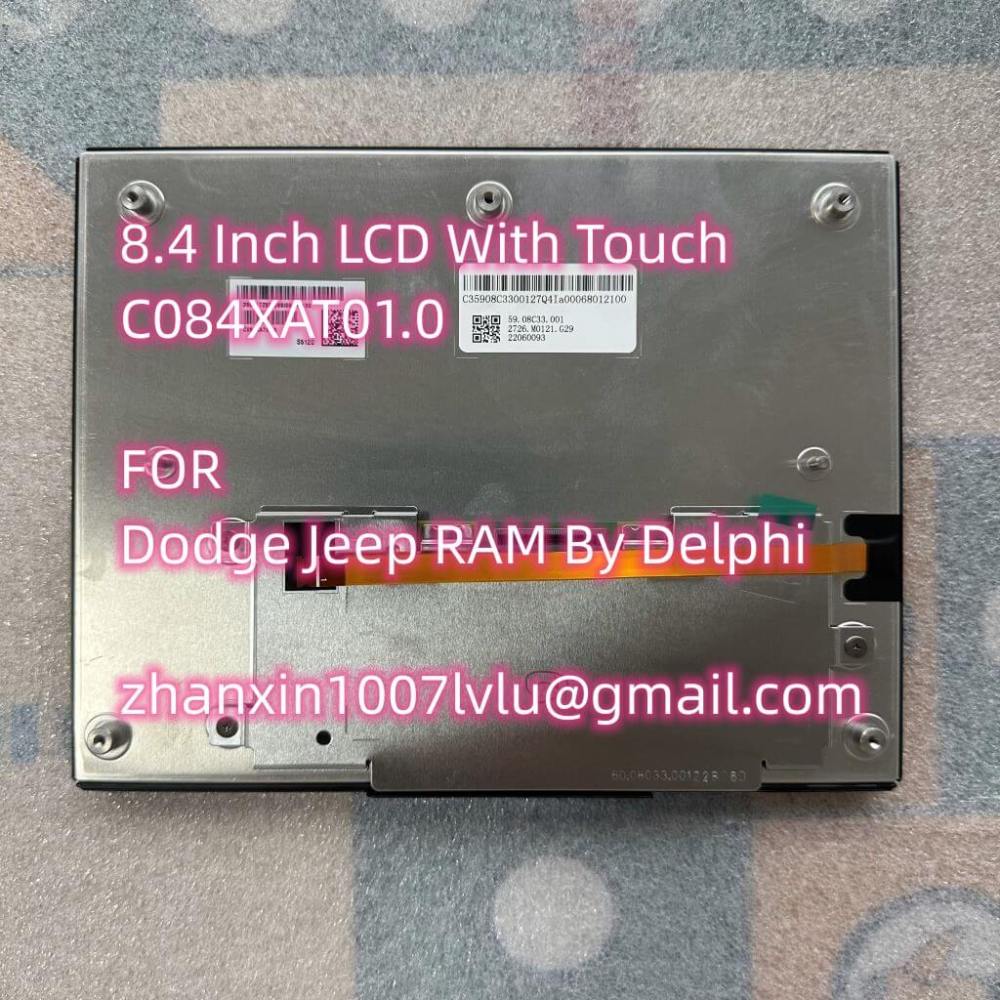 Original 8.4 Inch LCD WITH TOUCH SCREEN For Jeep Dodge RAM By Delphi 2018-2022 Car CD Audio Multimedia Player Navigation Radio