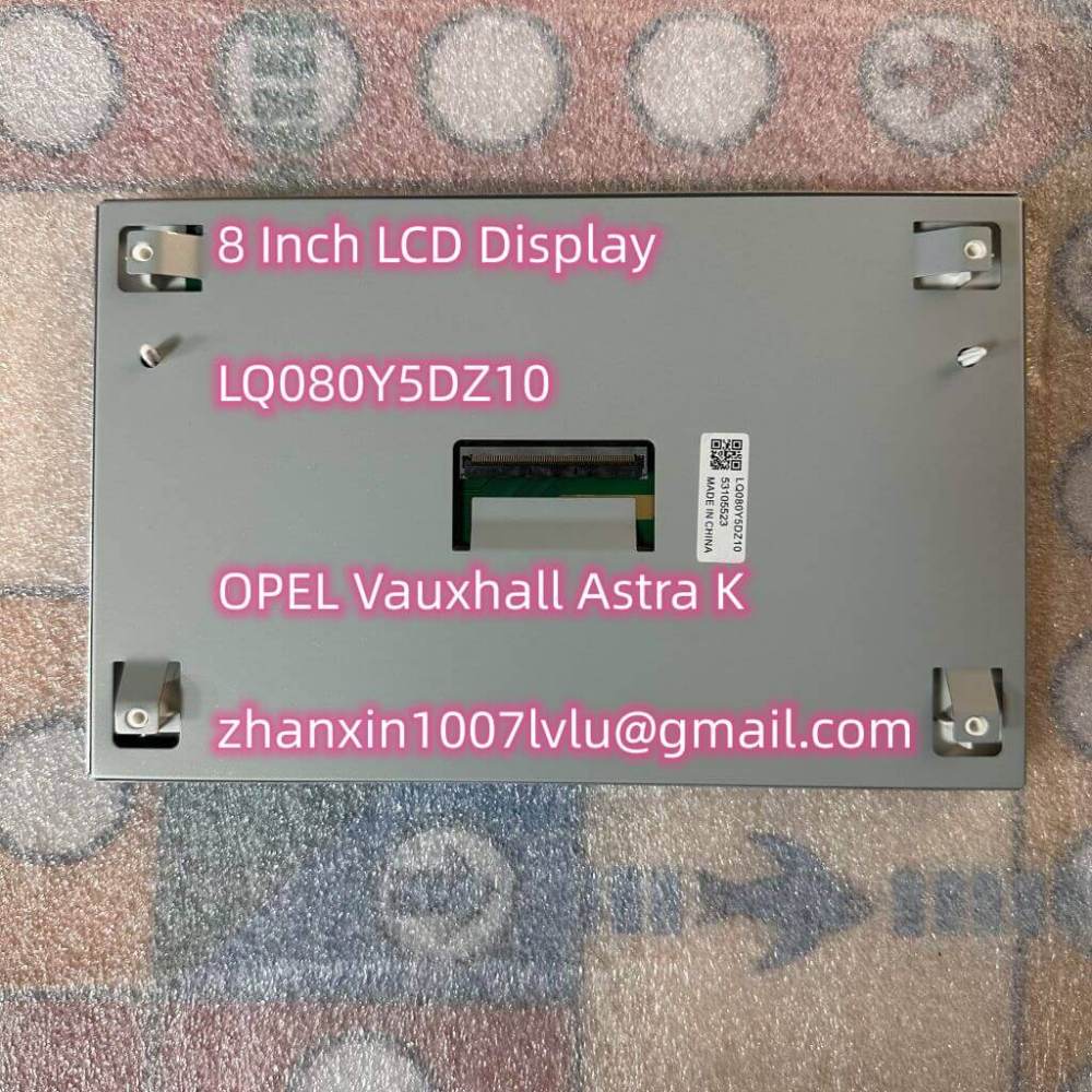 New 8.0 Inch 60 Pins Replace LCD Display LQ080Y5DZ10 For Opel Navi 900 IntelliLink Car Audio Multimedia Player Navigation Radio