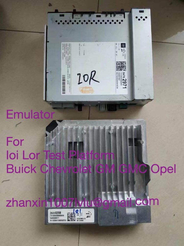 Emulator Decoder With OBD For IOI LOR Test Cable Platform GM GMC Buick Cadillac Chevrolet Opel Car Radio Test Bench Tools