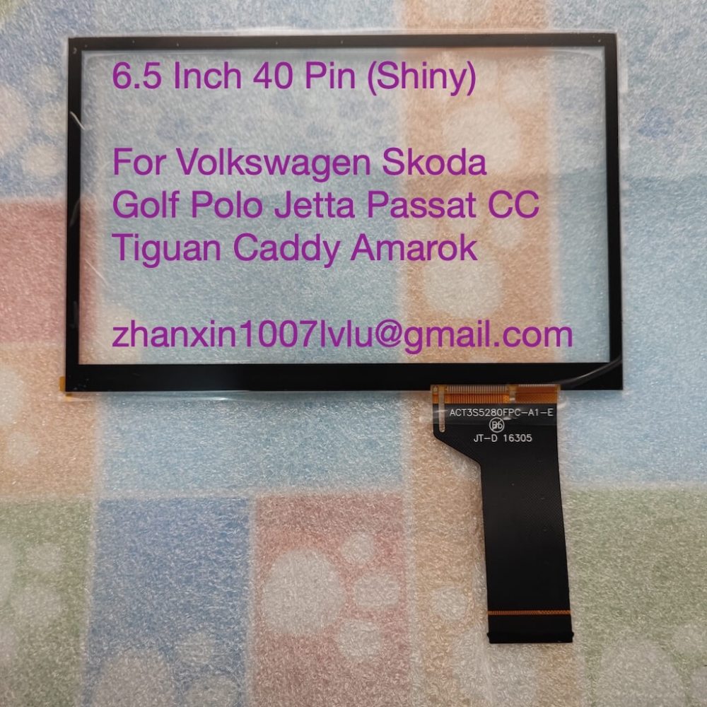 New Touch Screen Glass Digitizer For VW Golf Polo Jetta Passat CC Tiguan Caddy Amarok Car Radio Multimedia Player Navigation