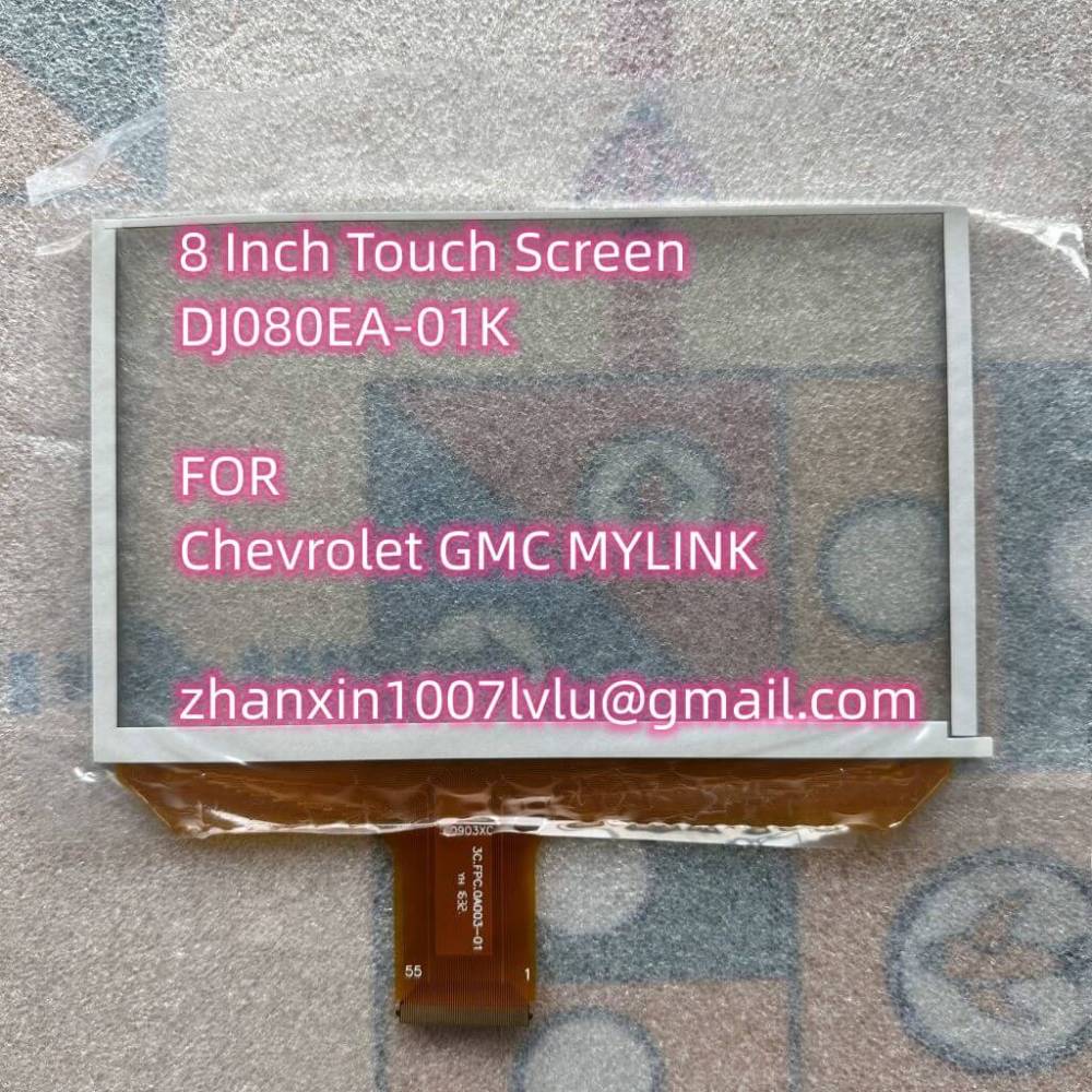 8 Inch LCD Display With Touch Replacement DJ080EA-01K For Chevrolet GMC MYLINK Car CD Audio Multimedia Player Navigation Raido