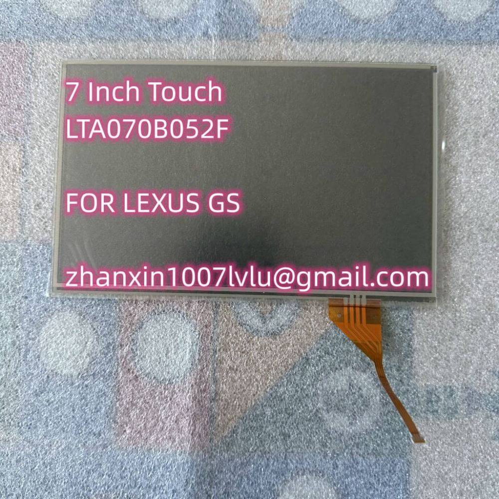 New 7 Inch 4 Pins TOUCH SCREEN LTA0701B052F For Lexus GS300 GS350 GS430 GS450H GS460 Car CD Radio Multimedia Player Navigation