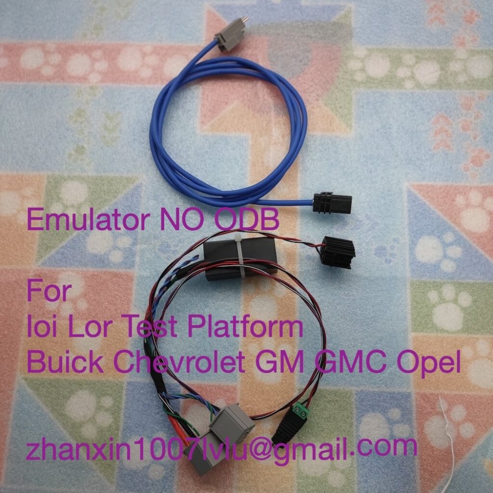 Emulator Decoder With OBD For IOI IOR Test Cable Platform GM GMC Buick Cadillac Chevrolet Opel Car Radio Test Bench Tools