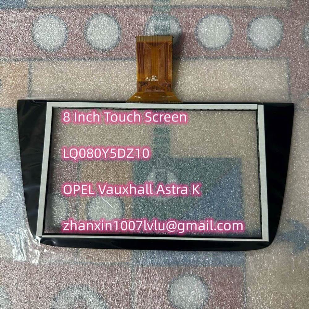 New 8'' Touch Screen Glass Digitizer LQ080Y5DZ10 For Opel Navi 900 IntelliLink Car CD Audio Multimedia Player Navigation Radio