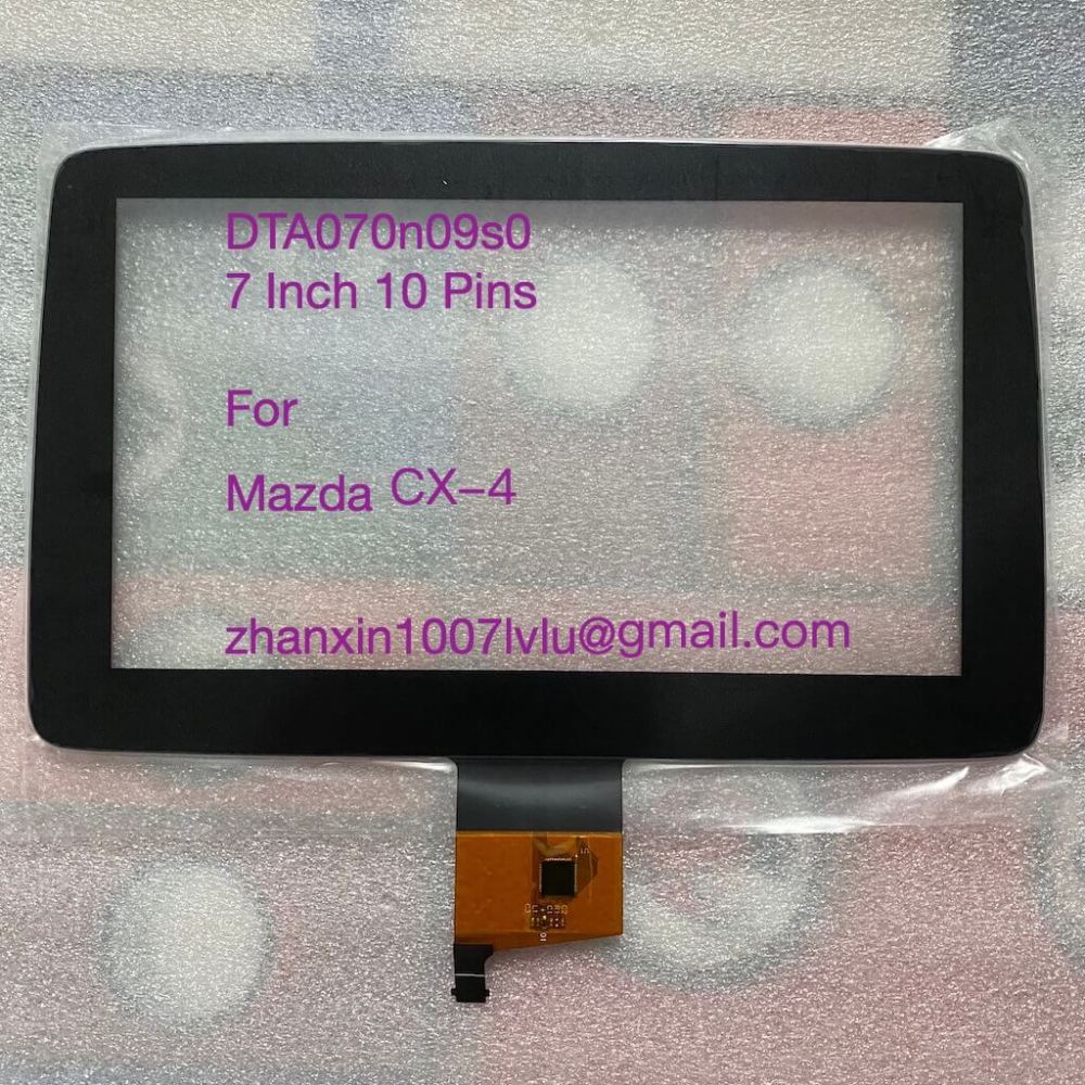 New 7 Inch 10 Pins Touch Screen DTA070n09s0 ACP4G1445-V4FPC-A2-E For Mazda CX-4 Car DVD Multimedia Player Navigation Radio