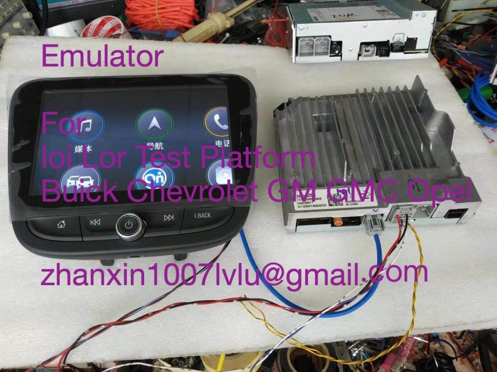 Emulator Decoder With OBD For IOI IOR Test Cable Platform GM GMC Buick Cadillac Chevrolet Opel Car Radio Test Bench Tools