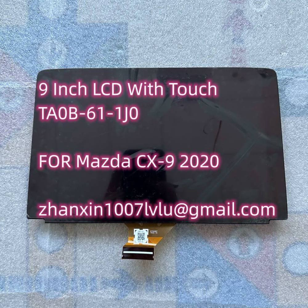 Brand New Original 9 Inch LCD Display With Touch Screen TA0B-61-1J0 For Mazda CX-9 2020 Car CD Audio Radio Navigation