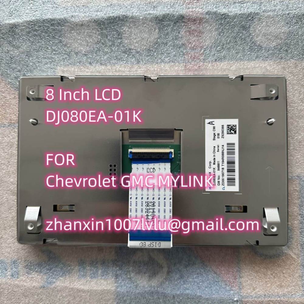 8 Inch LCD Display With Touch Replacement DJ080EA-01K For Chevrolet GMC MYLINK Car CD Audio Multimedia Player Navigation Raido