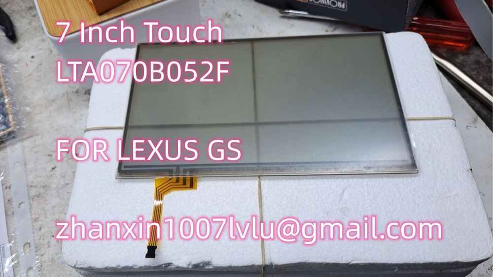 New 7 Inch 4 Pins TOUCH SCREEN LTA0701B052F For Lexus GS300 GS350 GS430 GS450H GS460 Car CD Radio Multimedia Player Navigation