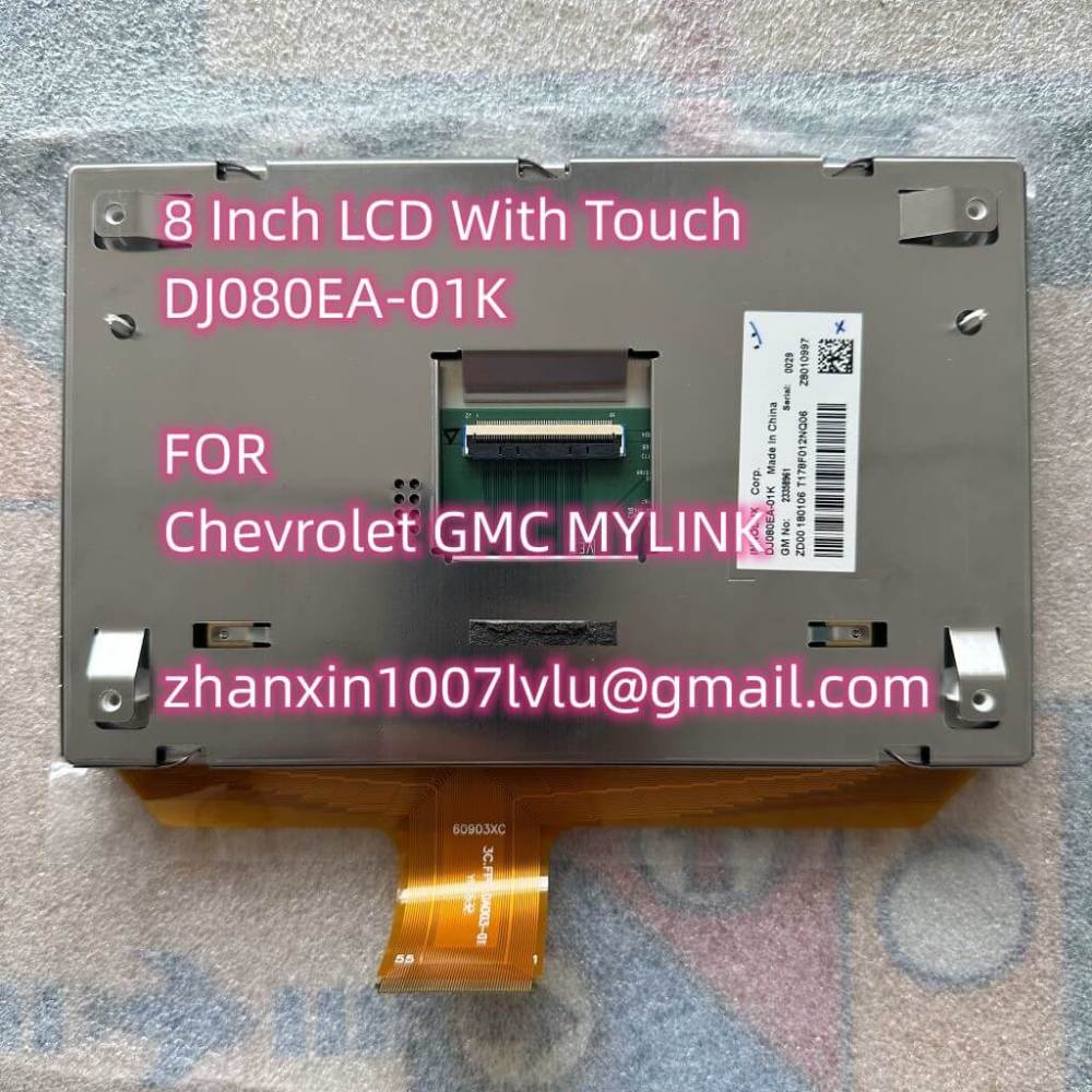 8 Inch LCD Display With Touch Replacement DJ080EA-01K For Chevrolet GMC MYLINK Car CD Audio Multimedia Player Navigation Raido