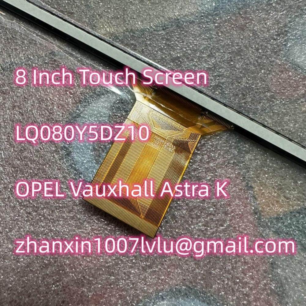 New 8'' Touch Screen Glass Digitizer LQ080Y5DZ10 For Opel Navi 900 IntelliLink Car CD Audio Multimedia Player Navigation Radio