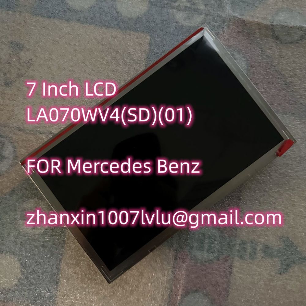 Original New 7 Inch LCD Display LA070VW4(SL)(01) For Mercedes Car Audio Multimedia Player Navigation Radio