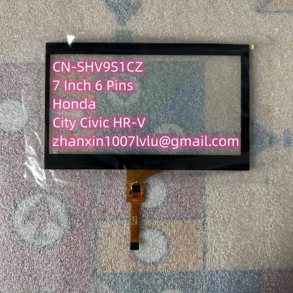 7 Inch 6 Pins Touch Screen Glass Digitizer For Honda City Civic HR-V 2016-2021 Car CD Audio Multimedia Player Navigation Radio