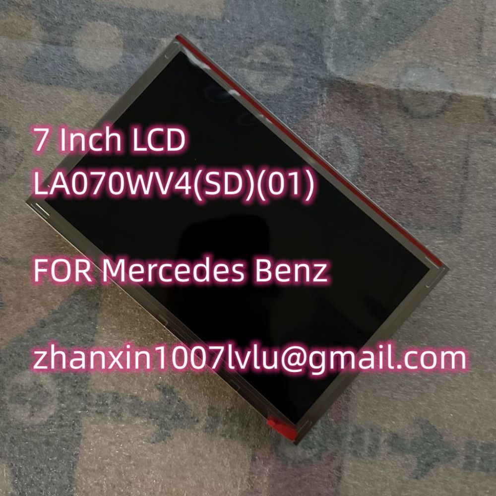 Original New 7 Inch LCD Display LA070VW4(SL)(01) For Mercedes Car Audio Multimedia Player Navigation Radio