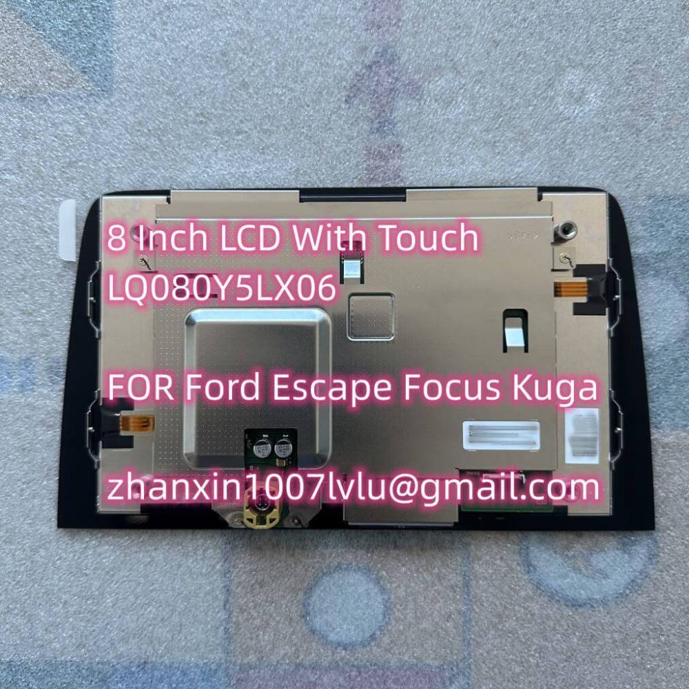 Brand New Original 8 Inch LCD Display With Touch Screen LQ080Y5LX06 For Ford Escape Focus Kuga Car CD Audio Radio Navigation