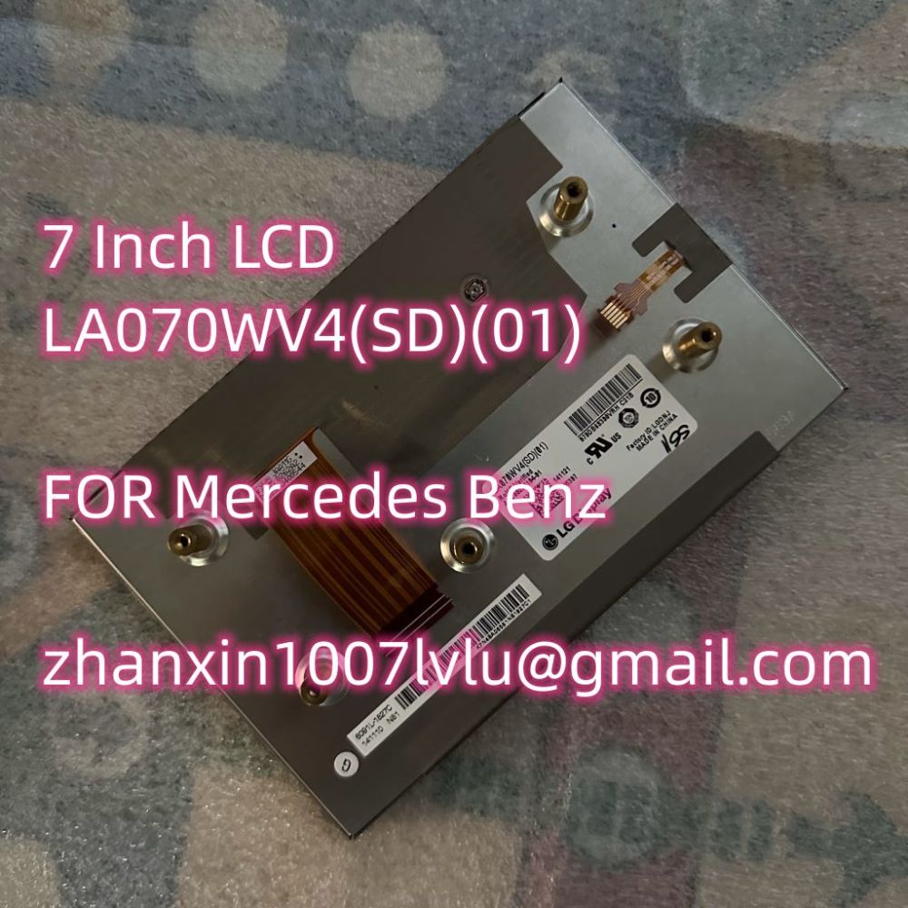 Original New 7 Inch LCD Display LA070VW4(SL)(01) For Mercedes Car Audio Multimedia Player Navigation Radio